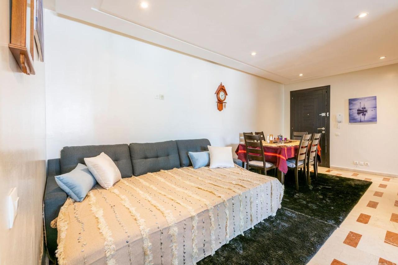 Apartment With Parking In Rabat Central Location ภายนอก รูปภาพ
