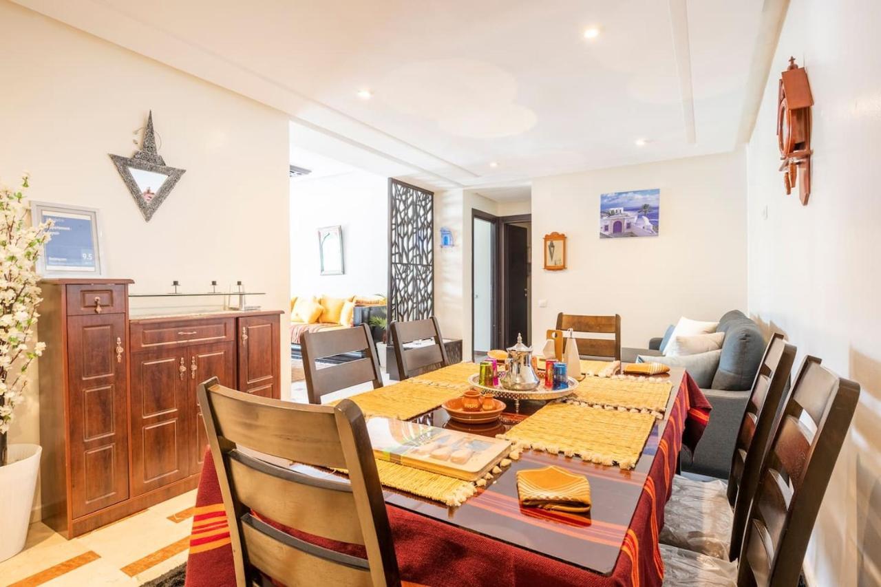 Apartment With Parking In Rabat Central Location ภายนอก รูปภาพ